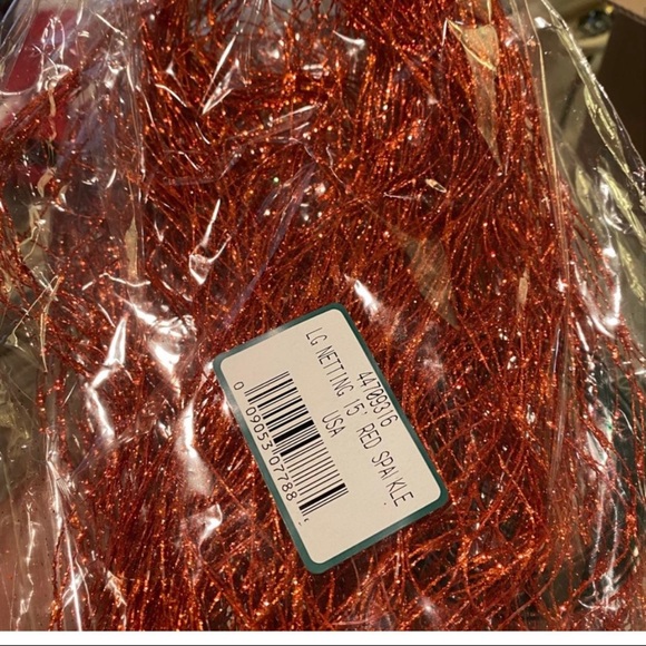 NETTING ORANGE SPARKLE  - 15’ SPARKLING BRONZE MESH - Picture 2 of 7